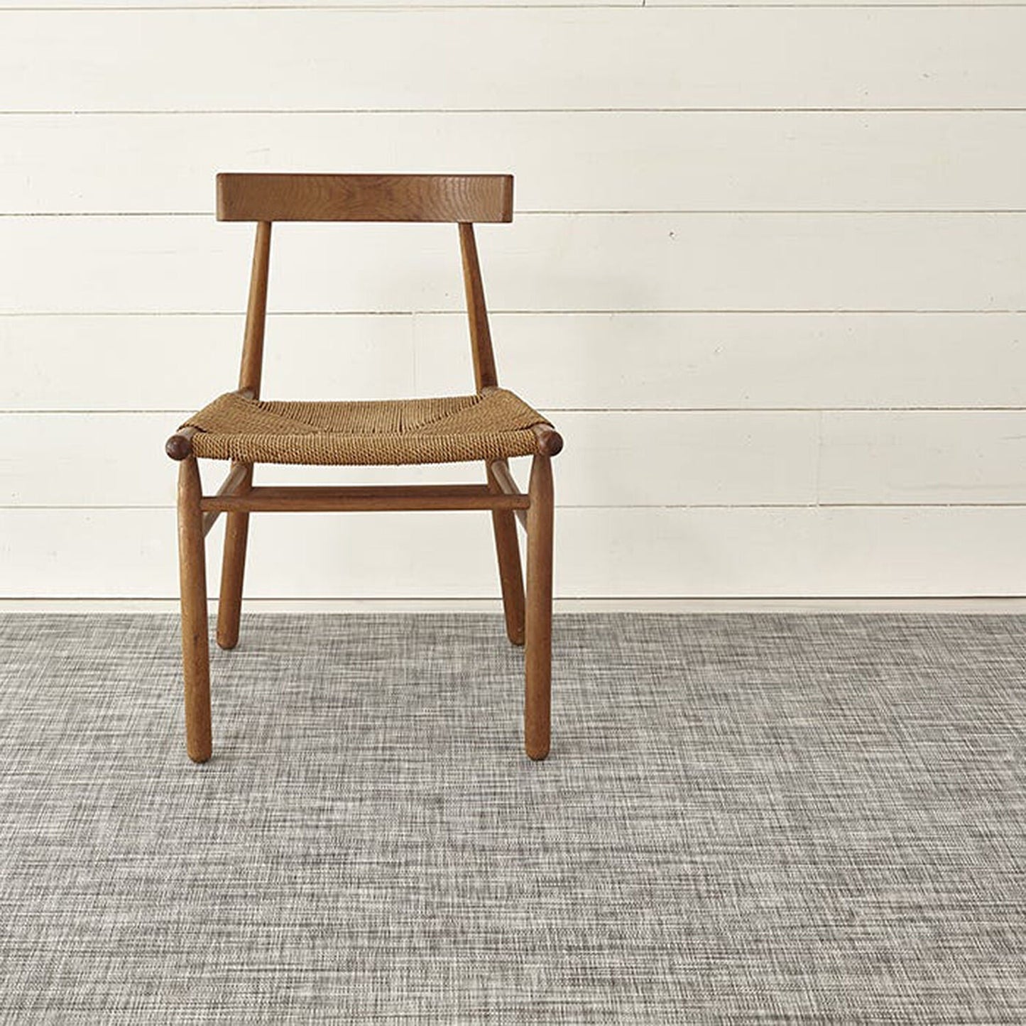 chilewich | woven floor runner 66x183cm (26x72") | mini basketweave gravel