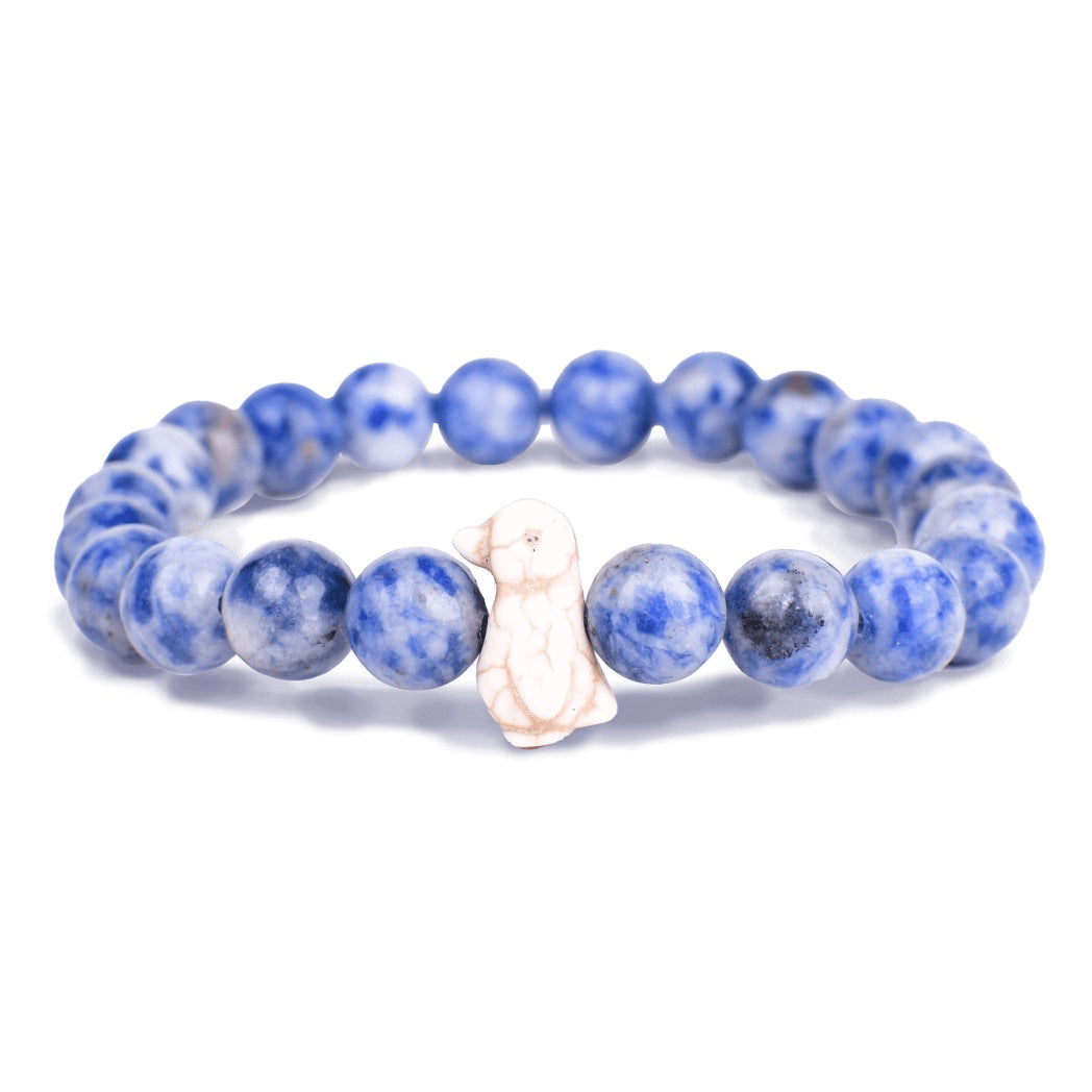 FAHLO - PENGUIN TRACKING BRACELET | IGLOO BLUE