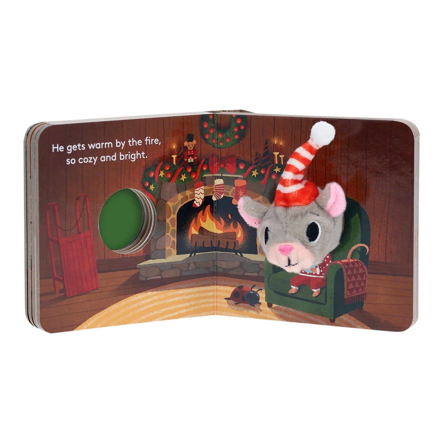 Christmas Mouse: Finger Puppet Book