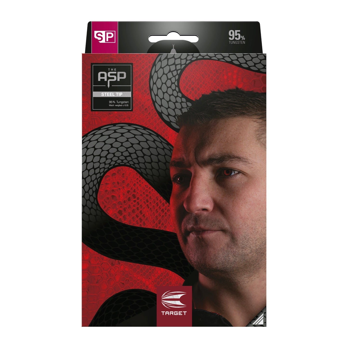 TARGET - Nathan Aspinall GEN2 Steel Tip Darts - 95% Tungsten - 23g
