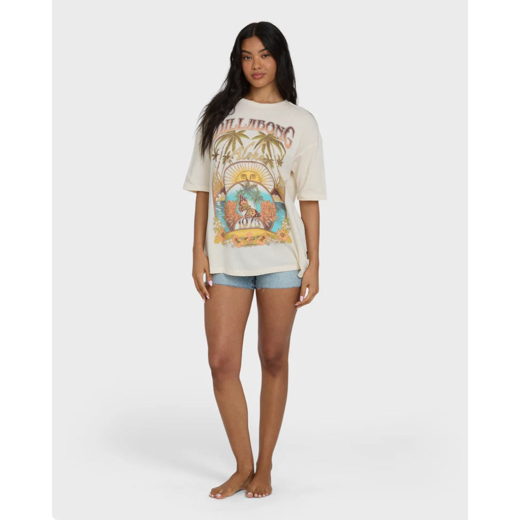 BILLABONG - FOREVER DAWN TEE | White Cap