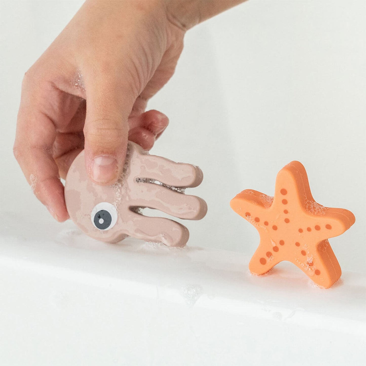 Done By Deer Bath Fishing Toy Sea Friends