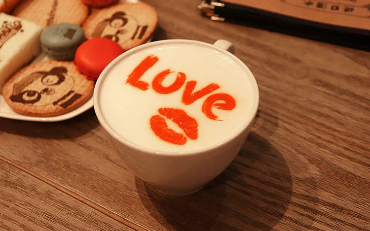 Colorsun Inkjet Latte Art Machine the Coffee Printer Printing on Chocolate Coffee