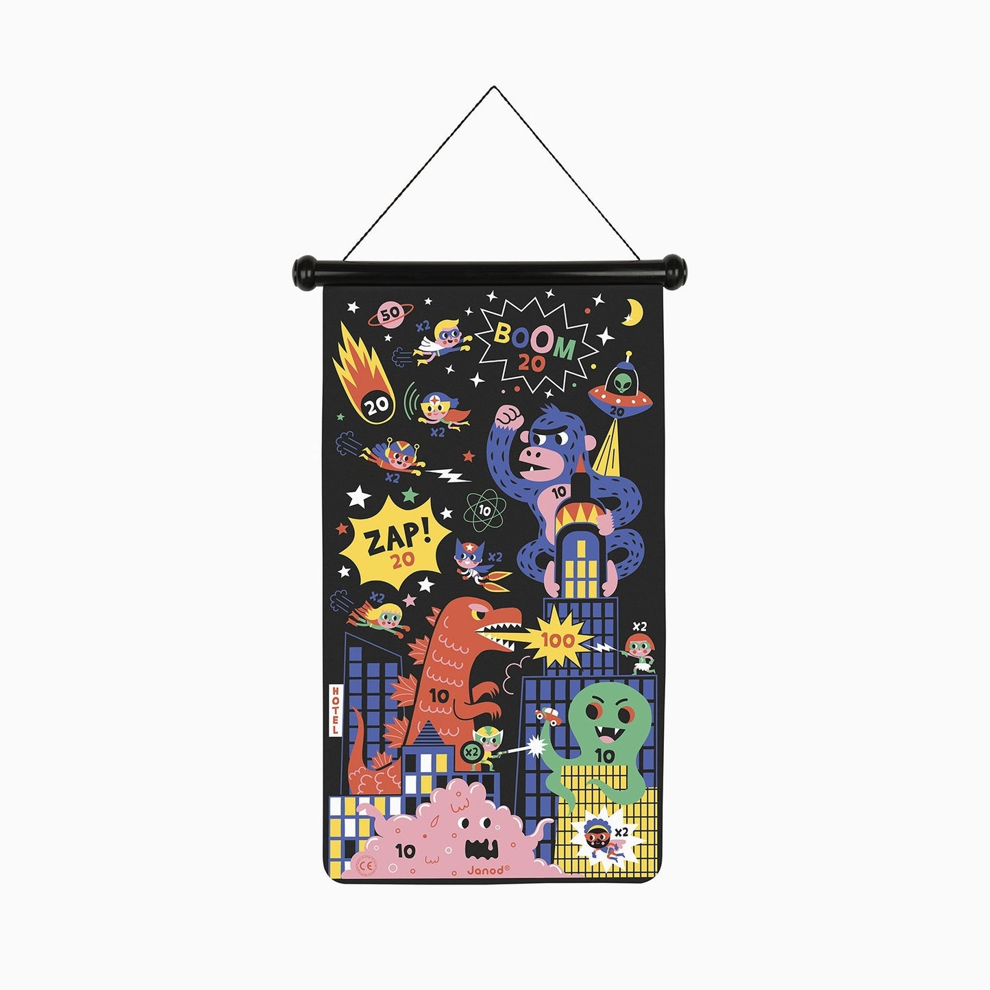 Janod Magnetic Dart Game Superhero