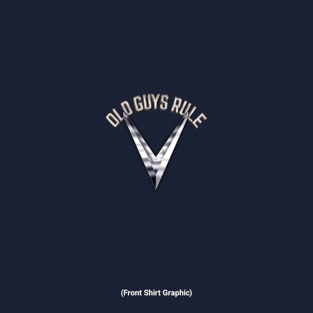 OLD GUYS RULE - V8 HIGH MILEAGE | Navy