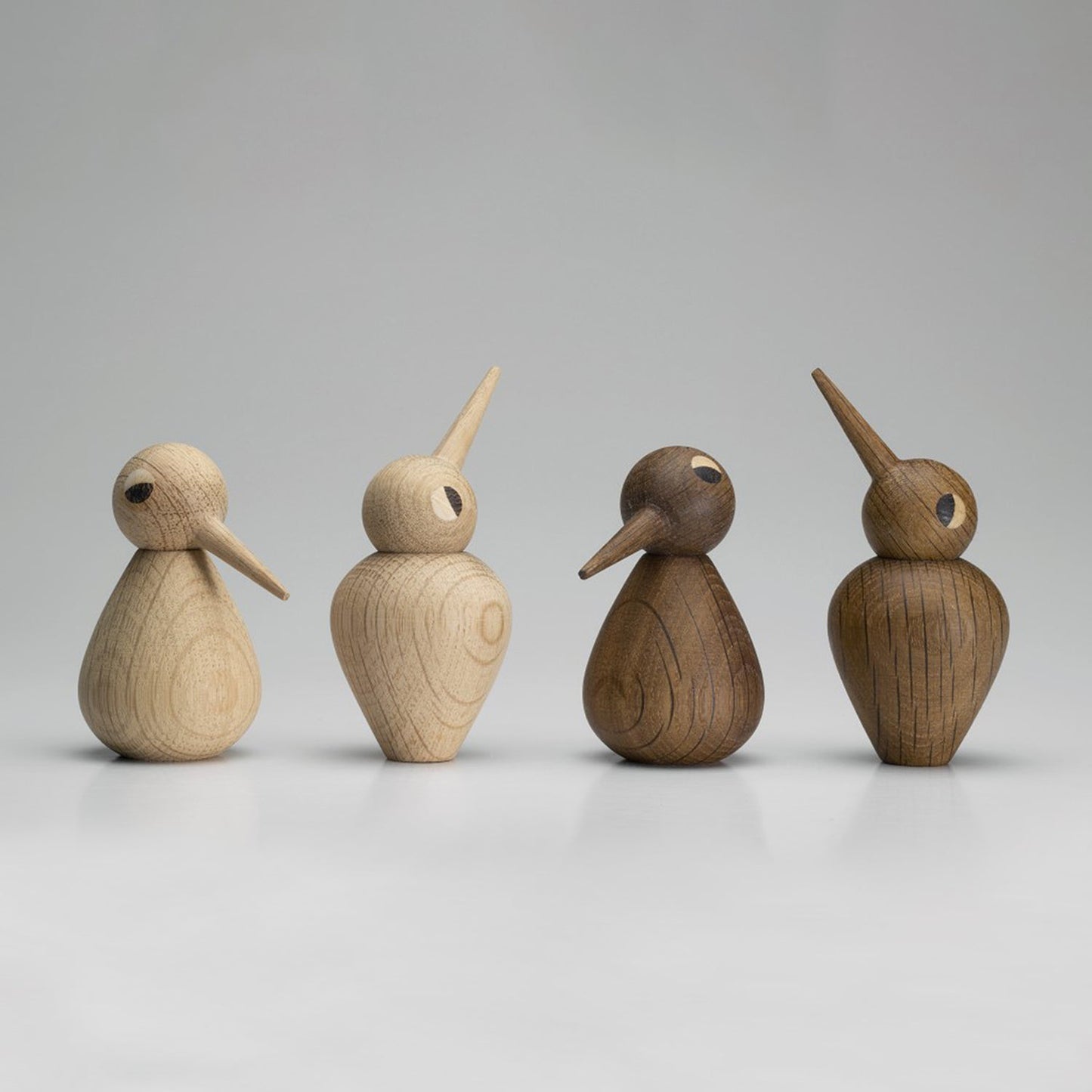 architectmade | wooden bird | small smoked oak