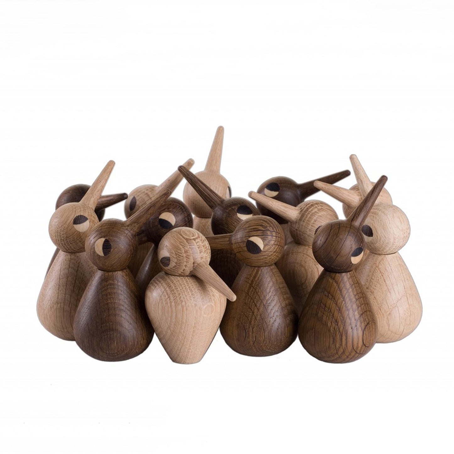 architectmade | wooden bird | large smoked oak