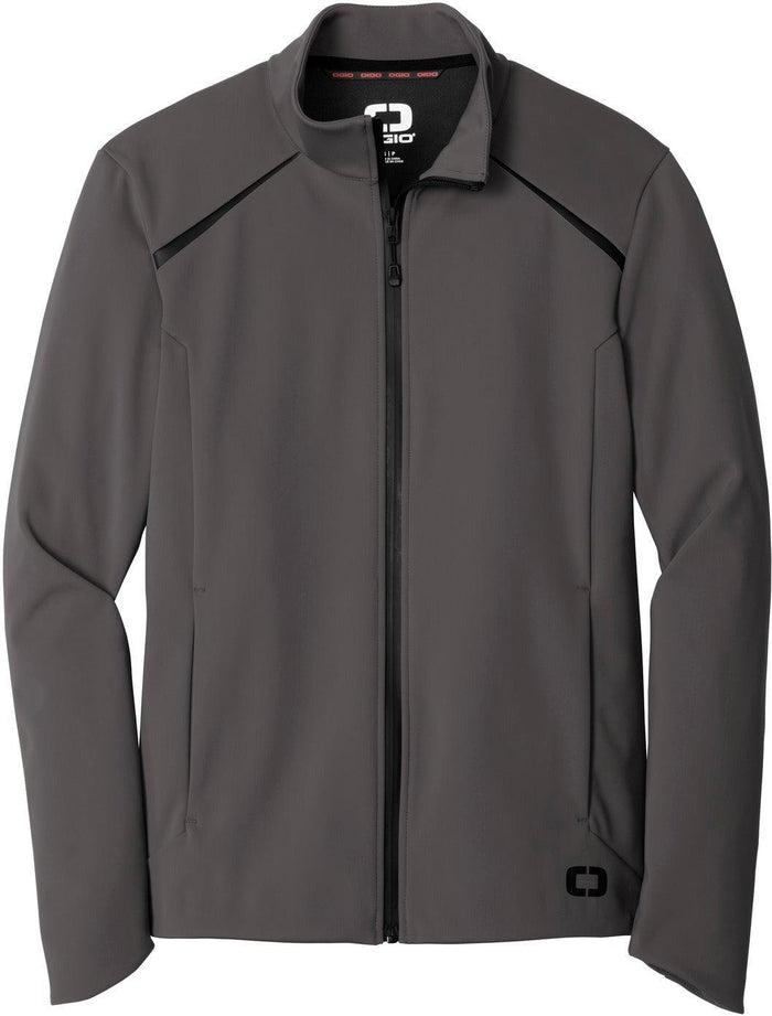 No-Logo CLOSEOUT - OGIO Exaction Soft Shell Jacket-Active-OGIO-Tarmac Grey-XS-Thread Logic