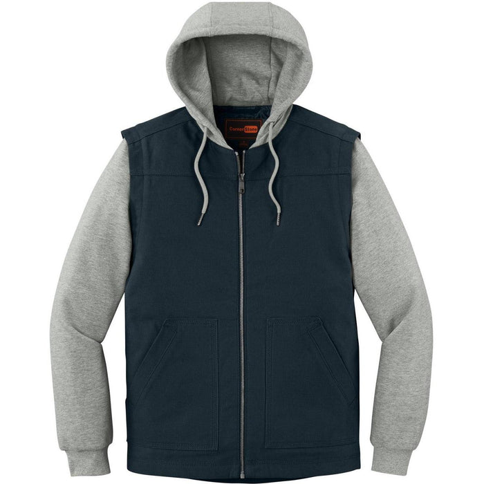 Navy/ Heather Grey / XS