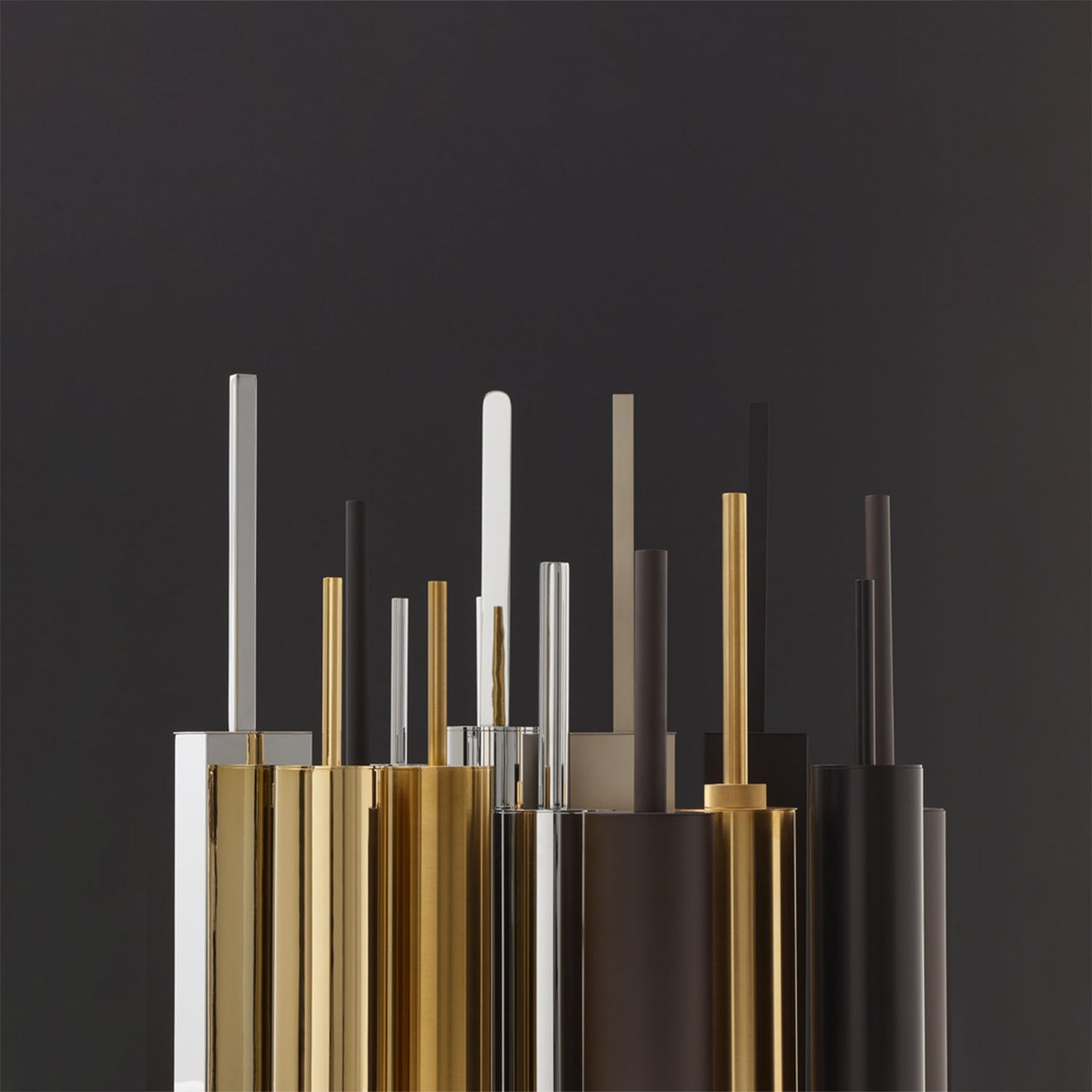 decor walther | MIKADO series | toilet brush | matte copper