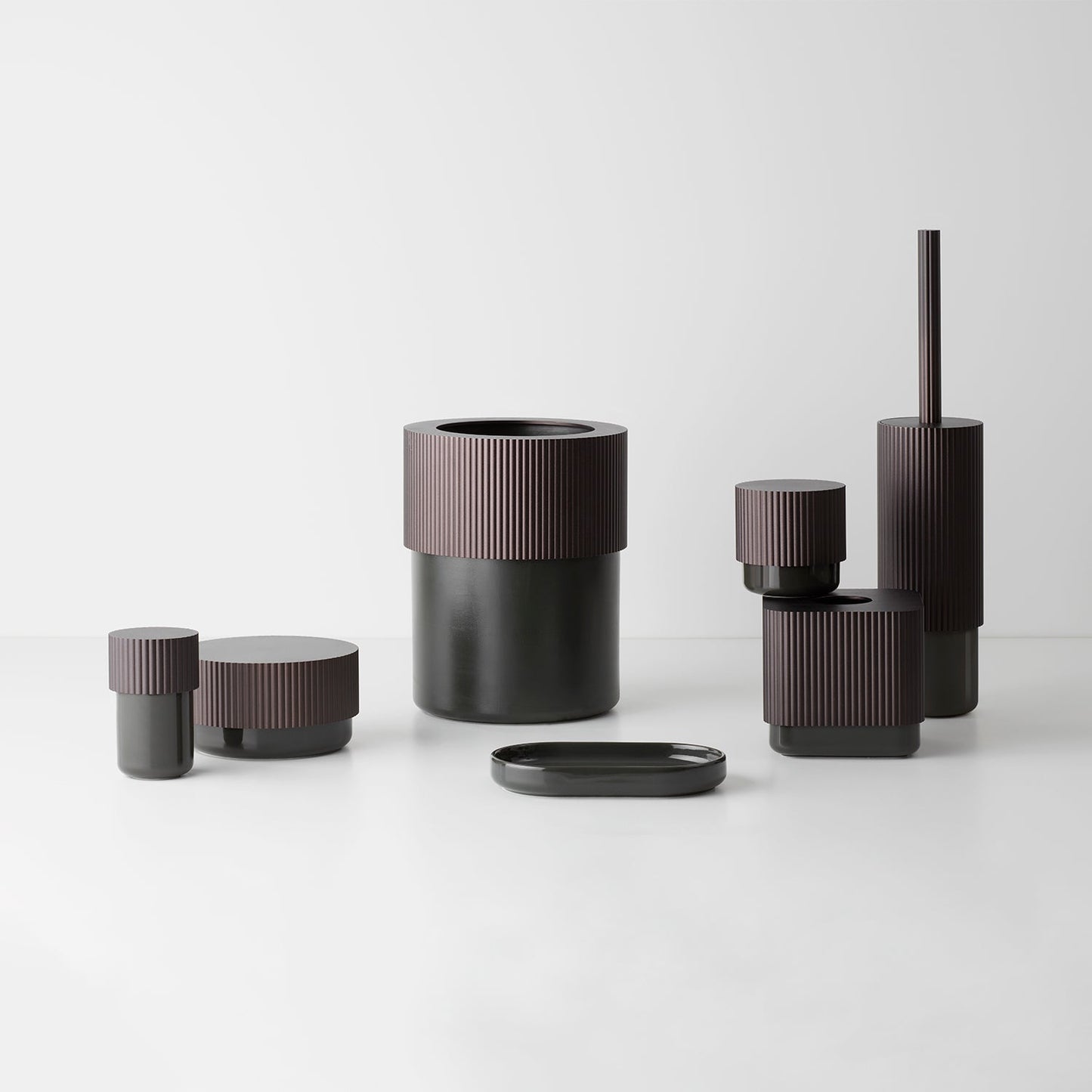 decor walther | OF.LINE series | soap dish | mocca + moor