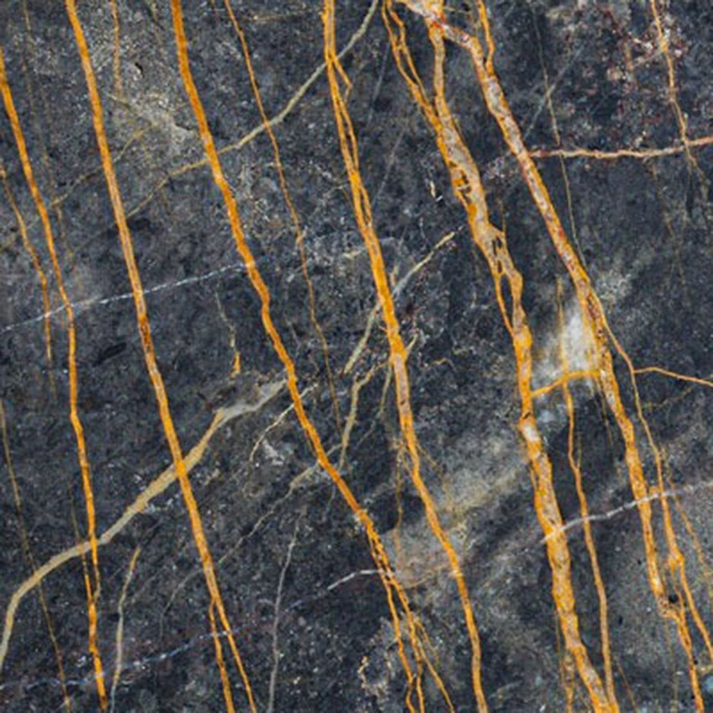 janua | sc 54 side table | black + gold limestone