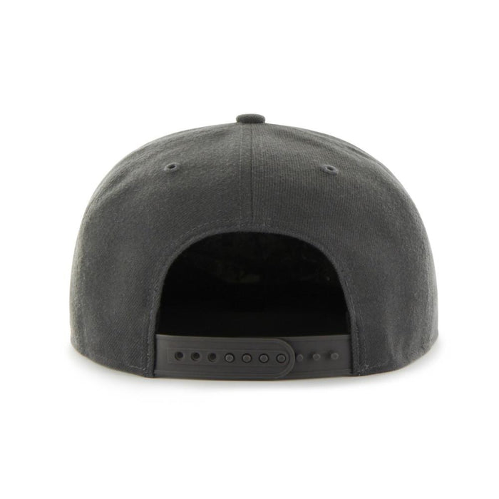 Jockey New York Yankees No Shot Charcoal White Captain