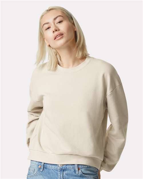 OUTLET-American Apparel ReFlex Women's Fleece Crewneck