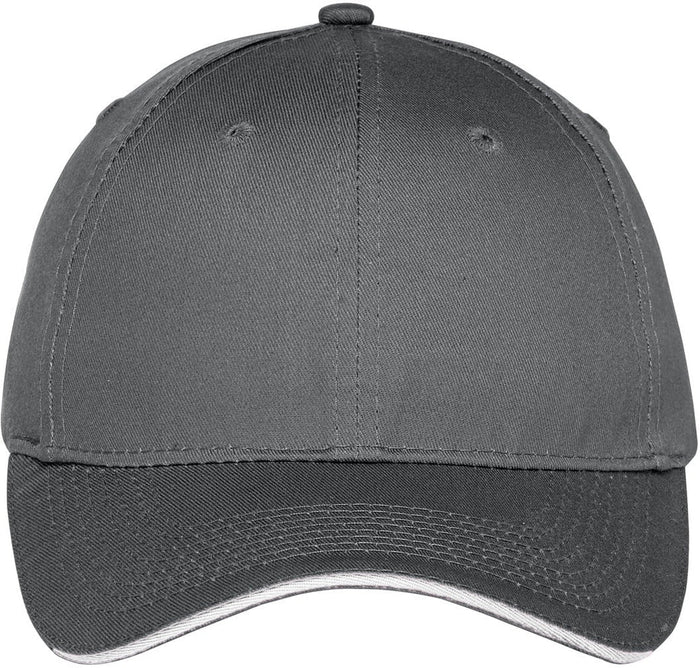 OUTLET-Port & Company Unstructured Sandwich Bill Cap