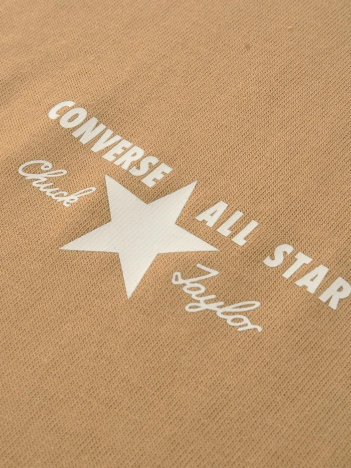 Remera Converse License Plate Naranja