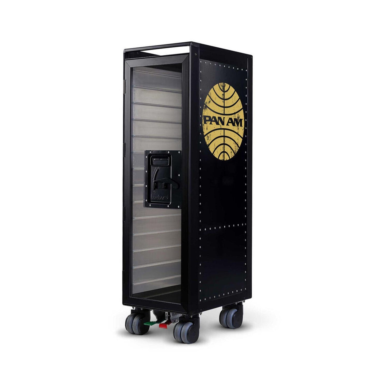 bordbar | rivet rocker trolley | OUTER TROLLEY ONLY - black with tranparent