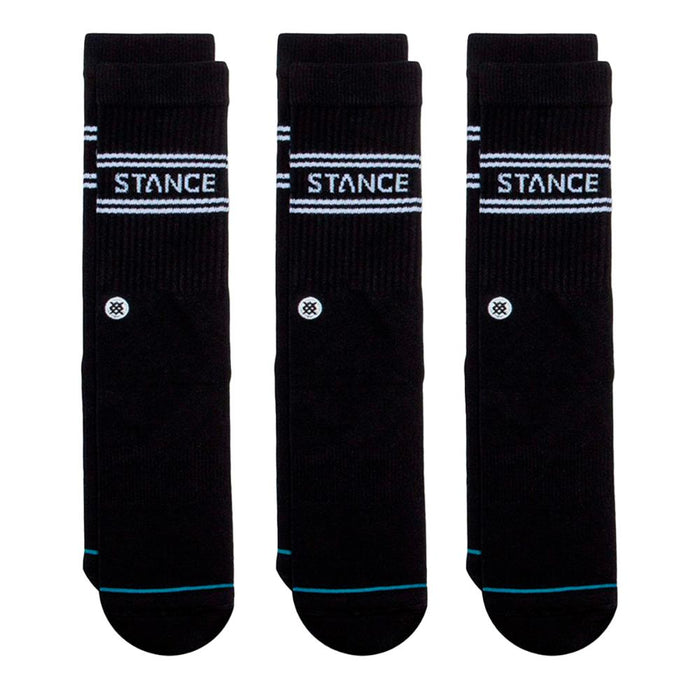 Stance Sock Men Basic Crew 3 Pack Black
