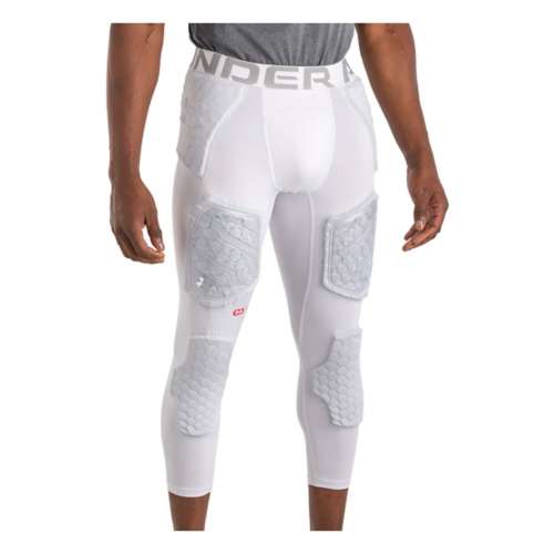 Under Armour Men's Gameday Armour 7-Pad 3/4 Tights Accessories United Sports Brands White Small
