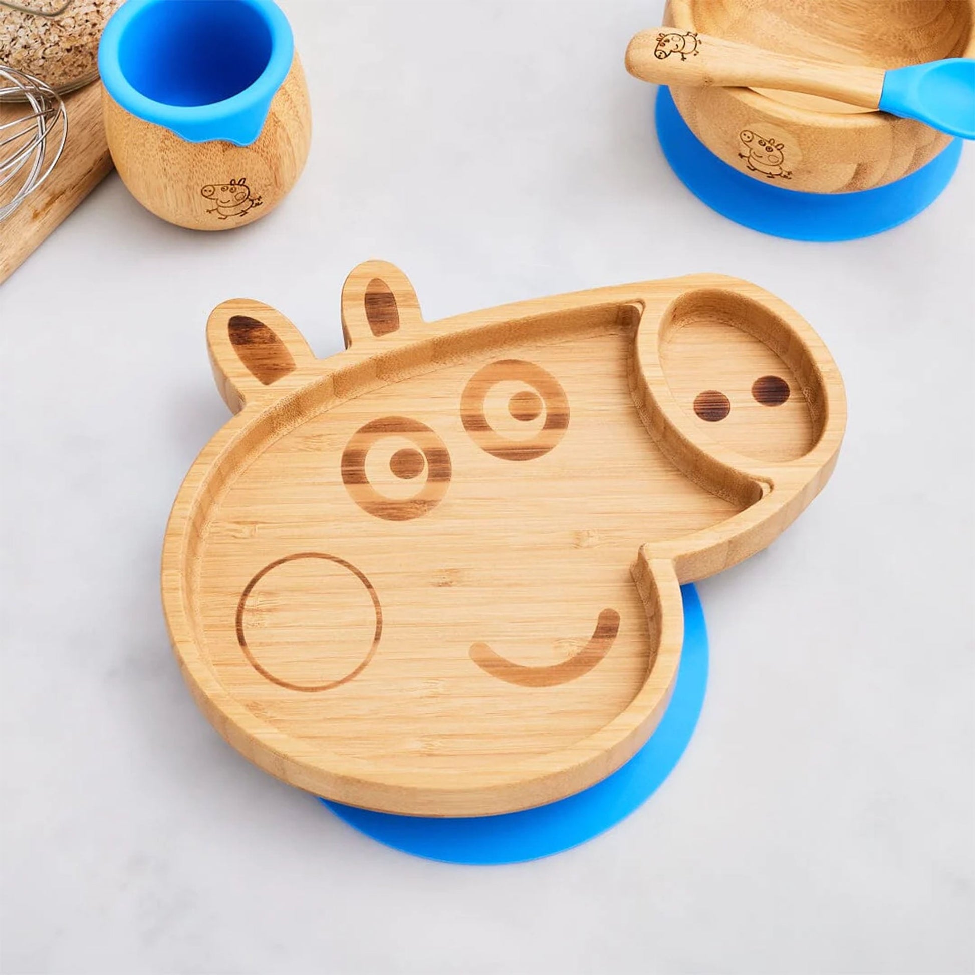 bamboo bamboo George Pig Suction Plate
