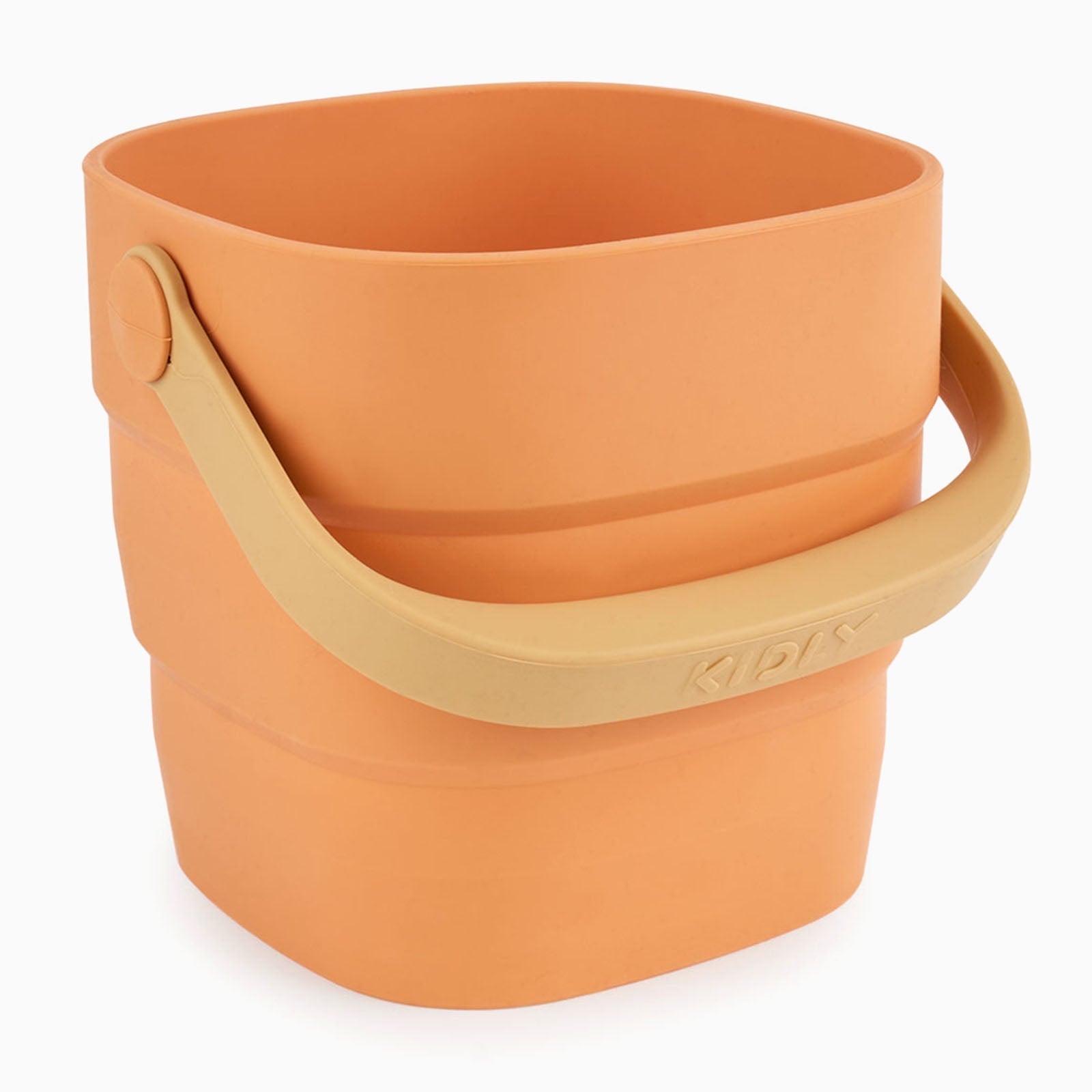 KIDLY by MORI Bucket, Spade & Sand Mold Set - Orange