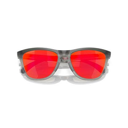 OAKLEY - FROGSKINS RANGE | Matte Grey Smoke w/ Prism Ruby Lens