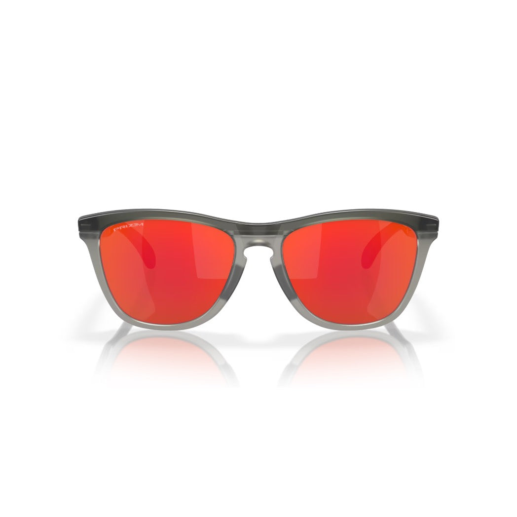 OAKLEY - FROGSKINS RANGE | Matte Grey Smoke w/ Prism Ruby Lens