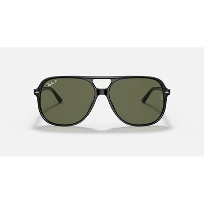 RAYBAN - BILL | Black w/ Green Polarized