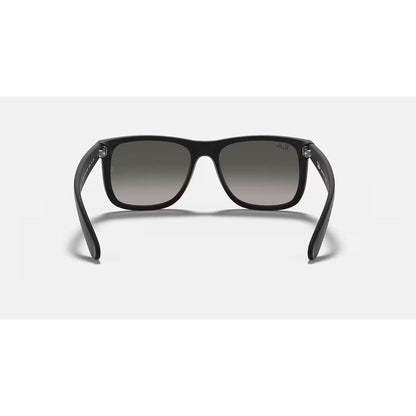 RAYBAN - JUSTIN | Black Rubber w/ Grey Gradient