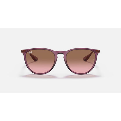 RAYBAN - ERIKA | Polished Transparent Violet w/ Brown
