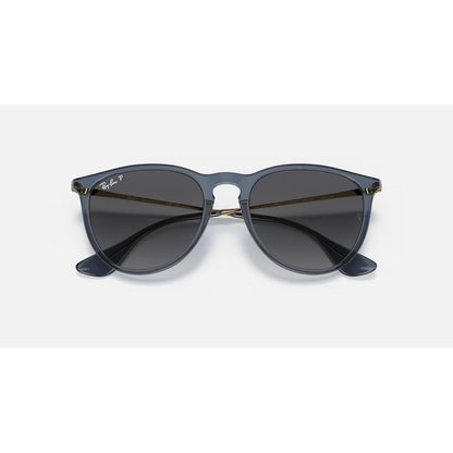 RAYBAN - ERIKA | Polished Transparent Blue w/ Grey