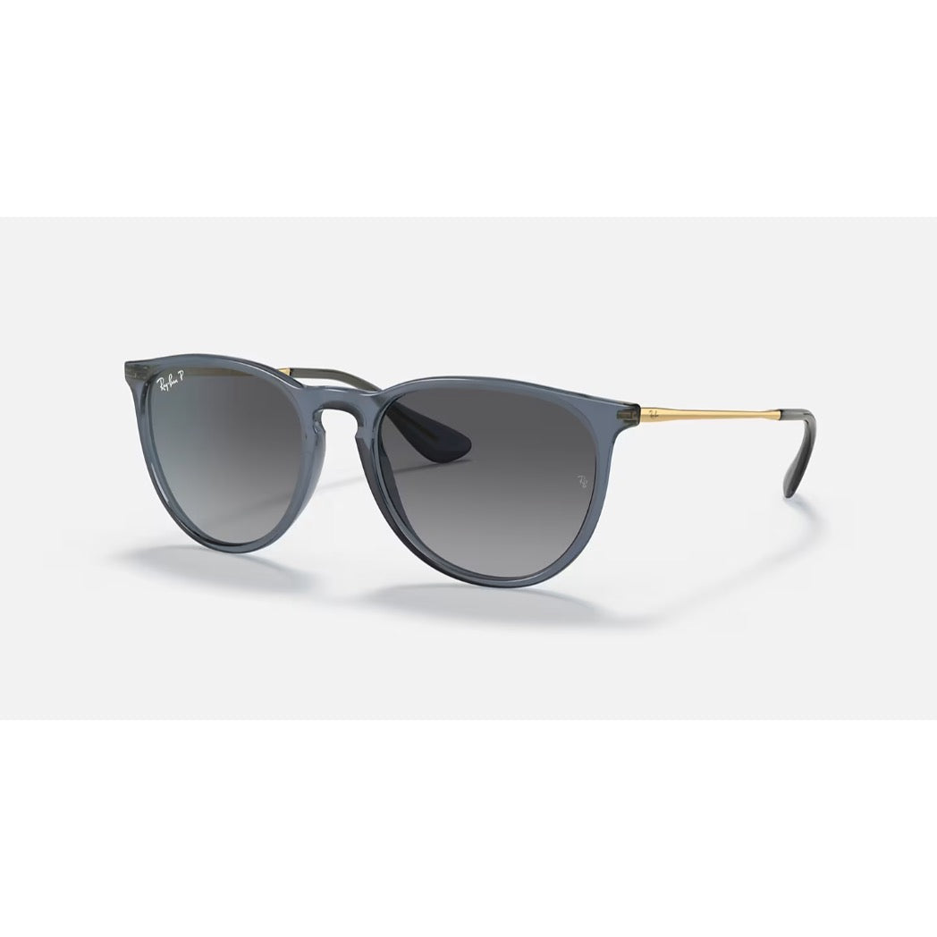 RAYBAN - ERIKA | Polished Transparent Blue w/ Grey