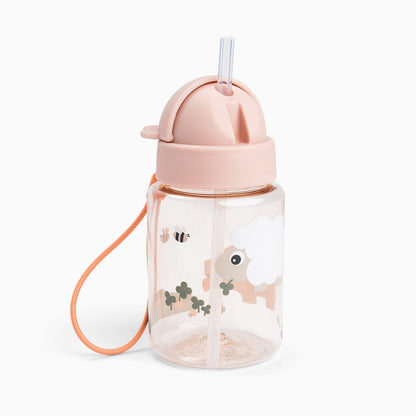 Done by Deer Straw Bottle 280ml - Tiny Farm Powder