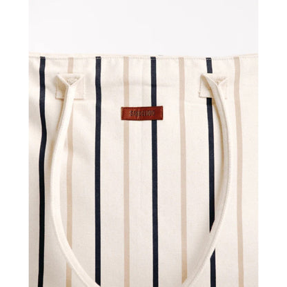 SAND CLOUD -  BEACH TOTE | VERT STRIPE