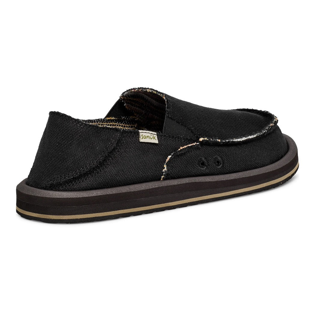 SANUK - DONNY HEMP 2 TONE | Blackout