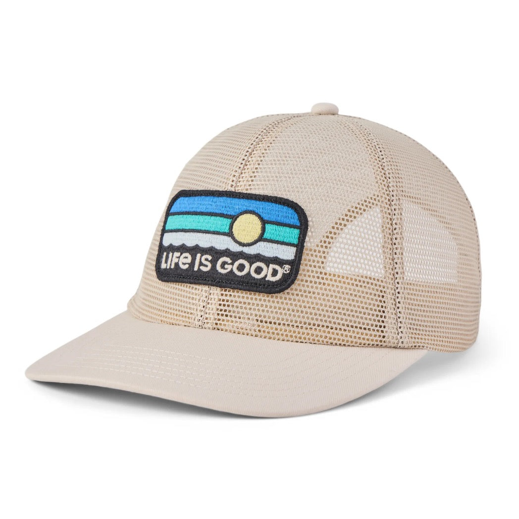 LIFE IS GOOD - MESH HAT | LIG Sunrise Water