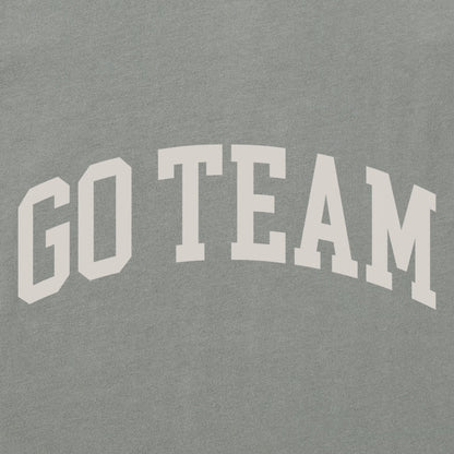 LIFE IS GOOD - WOMENS CRUSHER BOXY TEE | Go Team Iron Gray