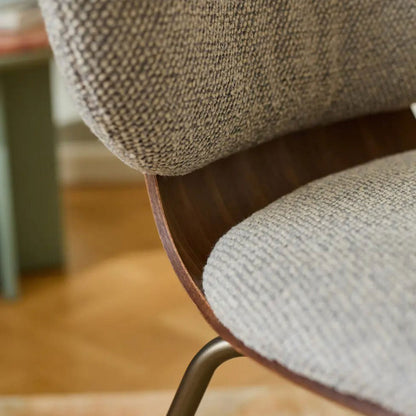 freifrau | ivy chair | twin-pipe steel frame | CATEGORY 1 FABRIC