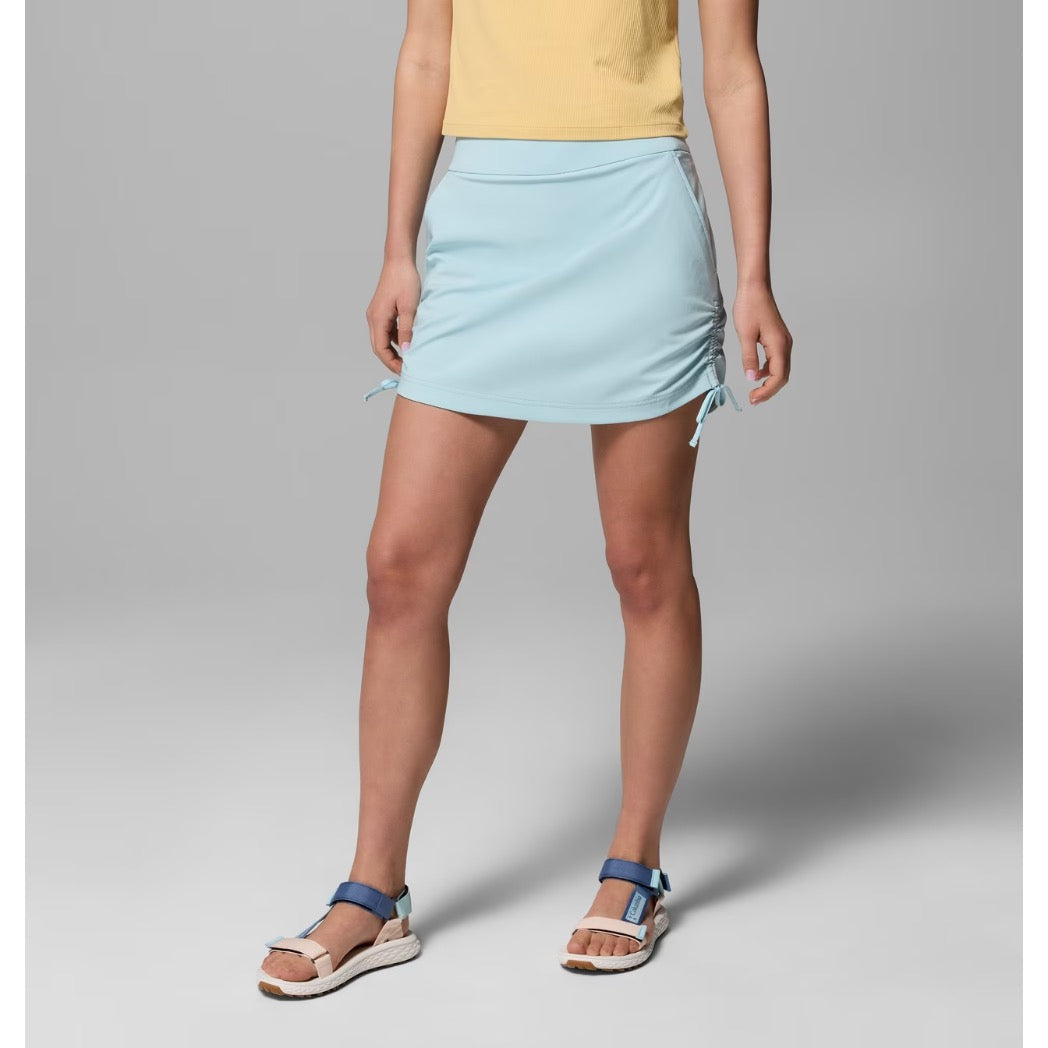 COLUMBIA - ALL SEASONS RUCHED SKORT | Marine Light