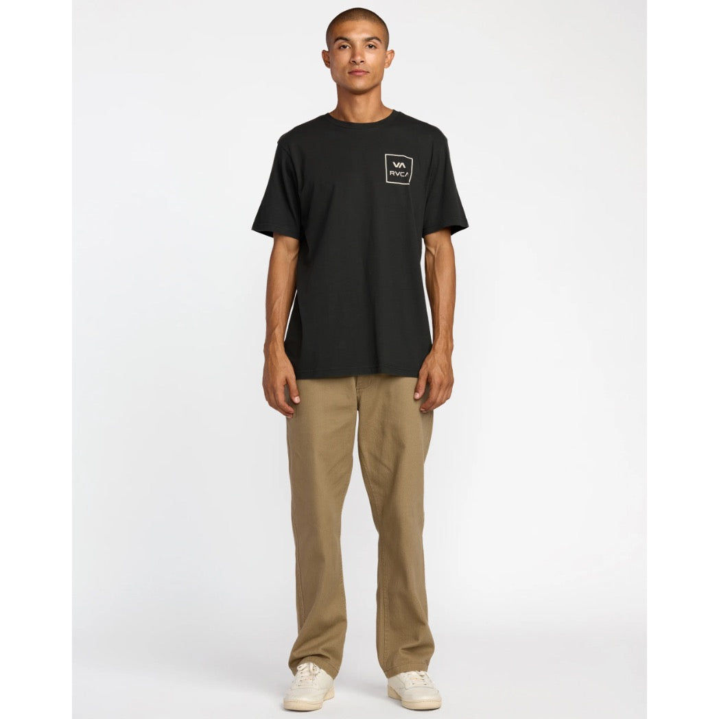 RVCA - ALL THE WAY SS TEE | PIRATE BLACK