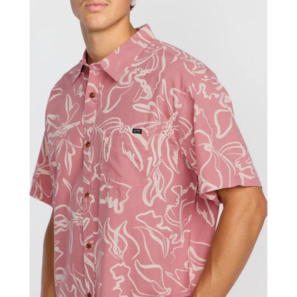 BILLABONG - SUNDAYS MINI SS BUTTON-UP | Faded Rose