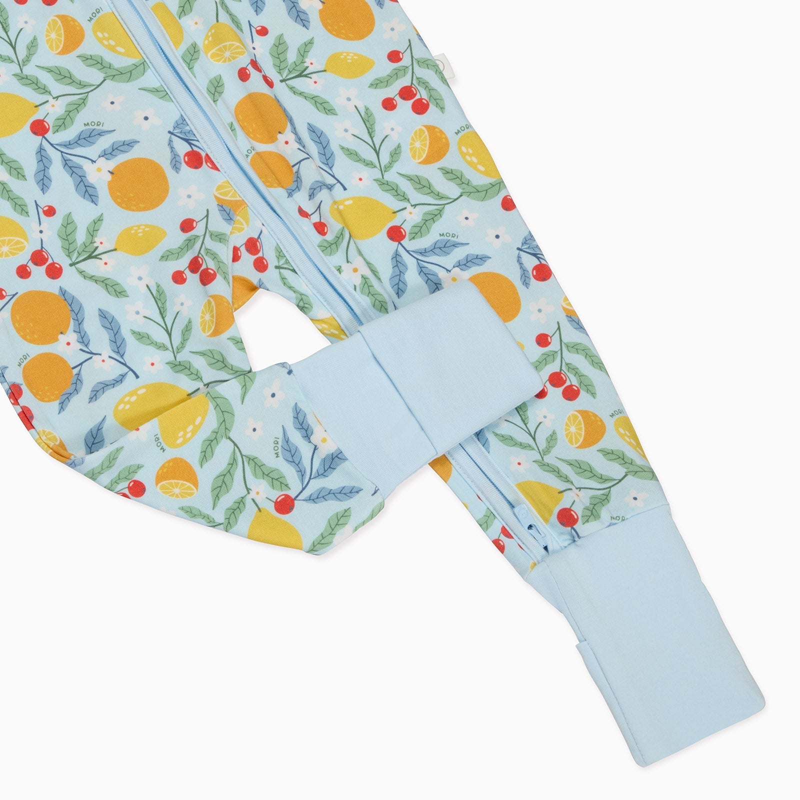 Citrus Summer Clever Zip Sleepsuit
