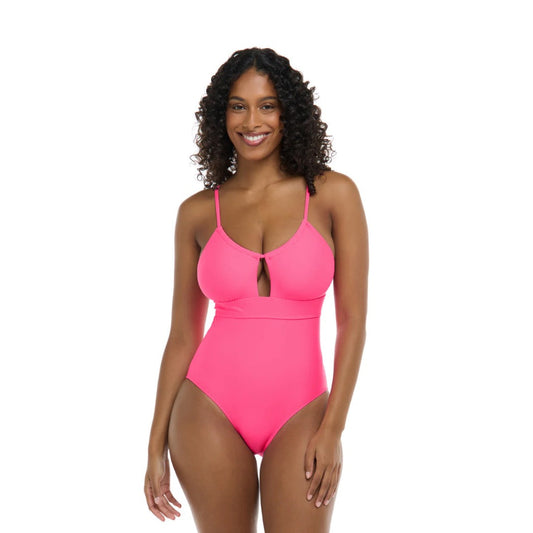 BODY GLOVE - JESSICA D-CUP ONE PIECE SWIMSUIT | BUBBLEGUM