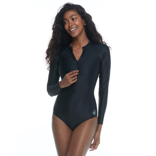 BODY GLOVE - SMOOTHIES CHANEL CROSS-OVER PADDLE SUIT | BLACK