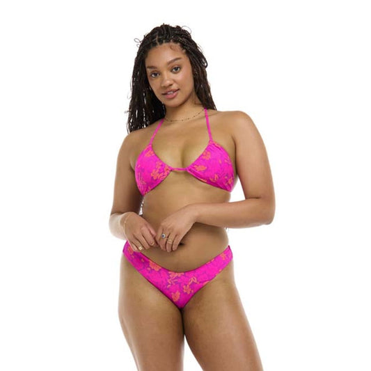 BODY GLOVE - PUAKO SHANAYA TRIANGLE BIKINI TOP | BUBBLE GUM