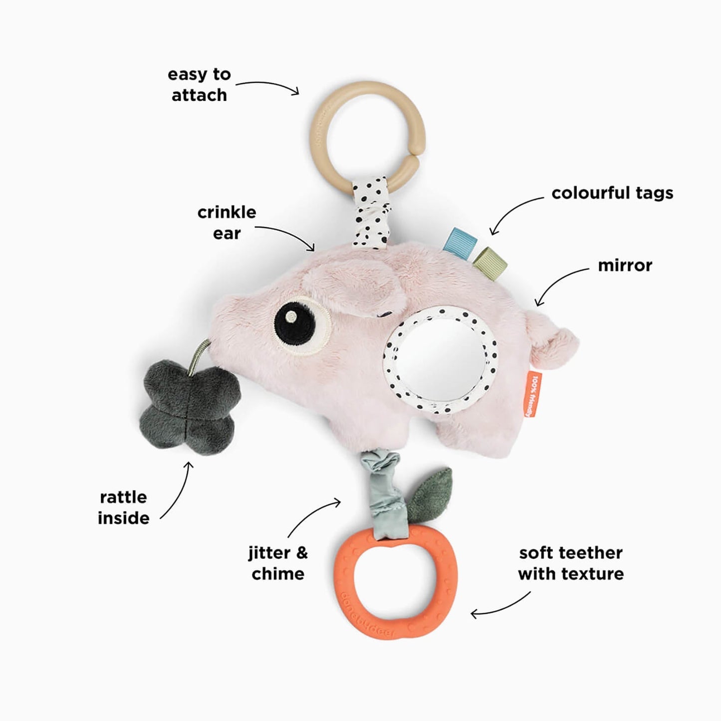 Done By Deer Activity Sensory Toy Pigee