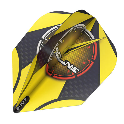 SHOT - Redline G1ZM0 Dart Flight Set - Small Standard