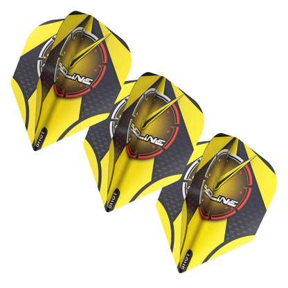 SHOT - Redline G1ZM0 Dart Flight Set - Small Standard