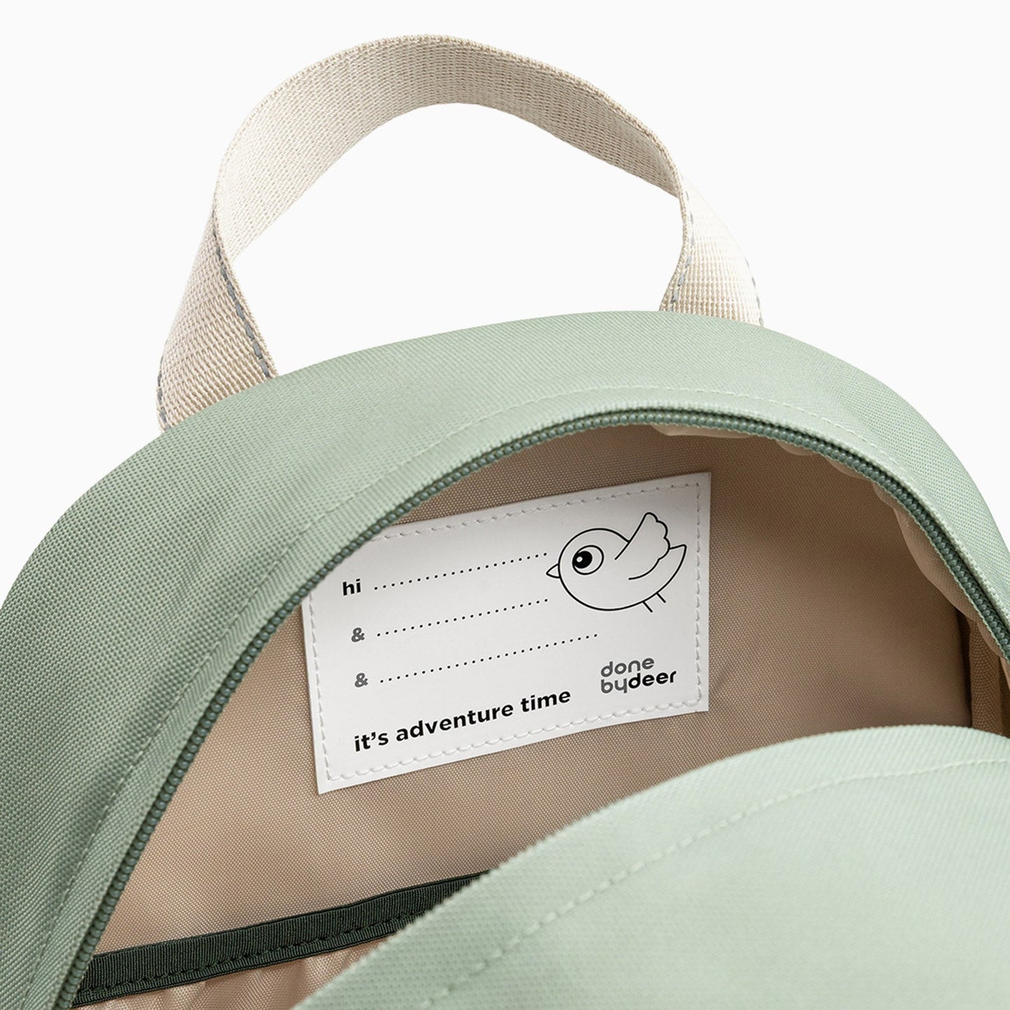 Done by Deer Junior Backpack - Tiny Trails Green 13l