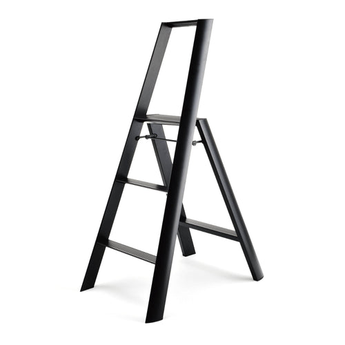 hasegawa | lucano 3 step ladder | black